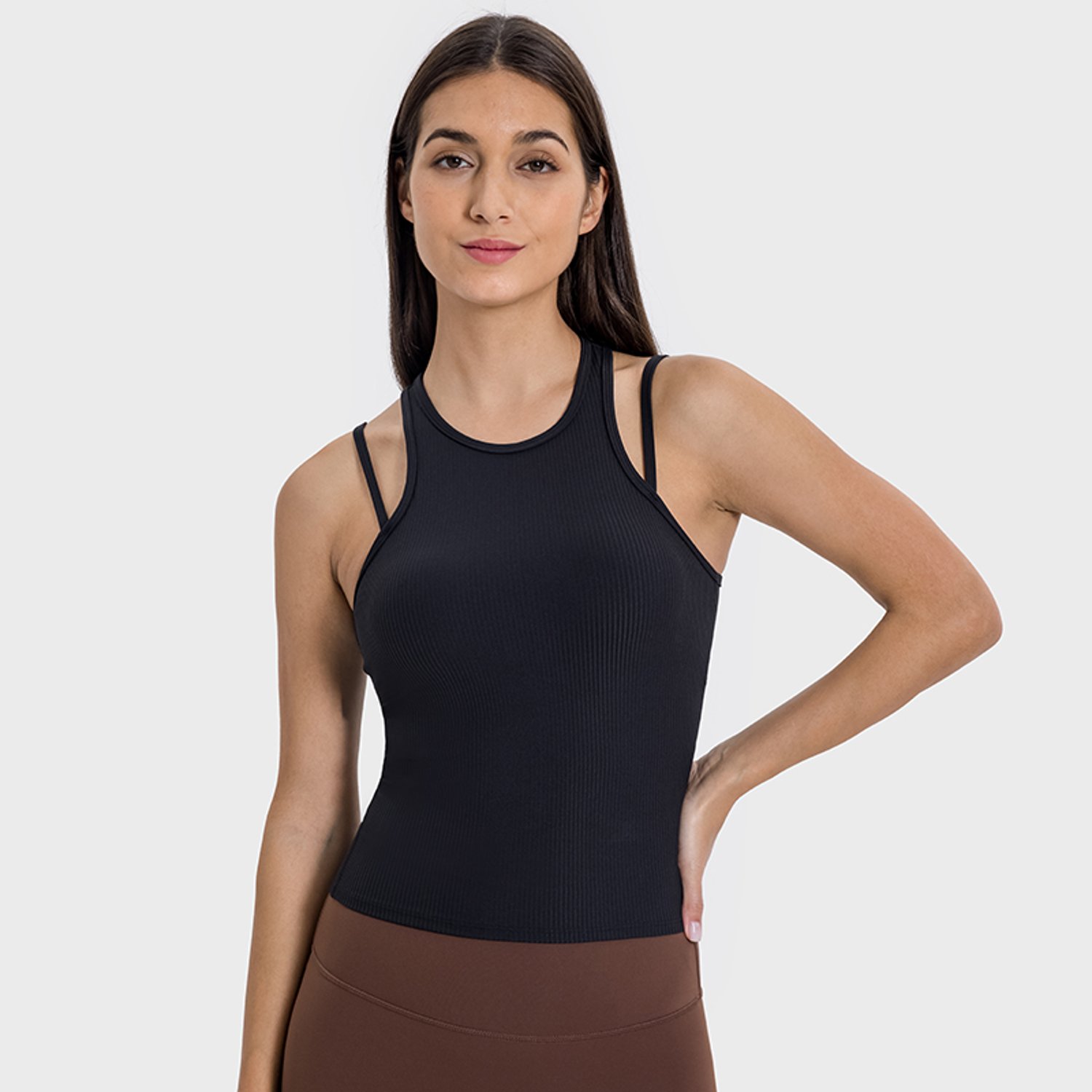 Camiseta cruzada mujer shop