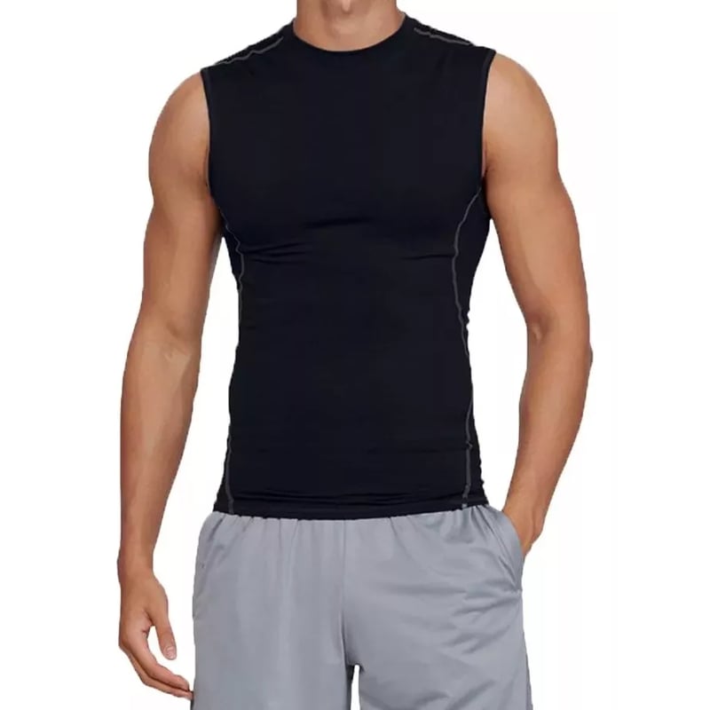 Camisetas Deportivas Sin Manga Compresion Secado Rapido Polera Fitness