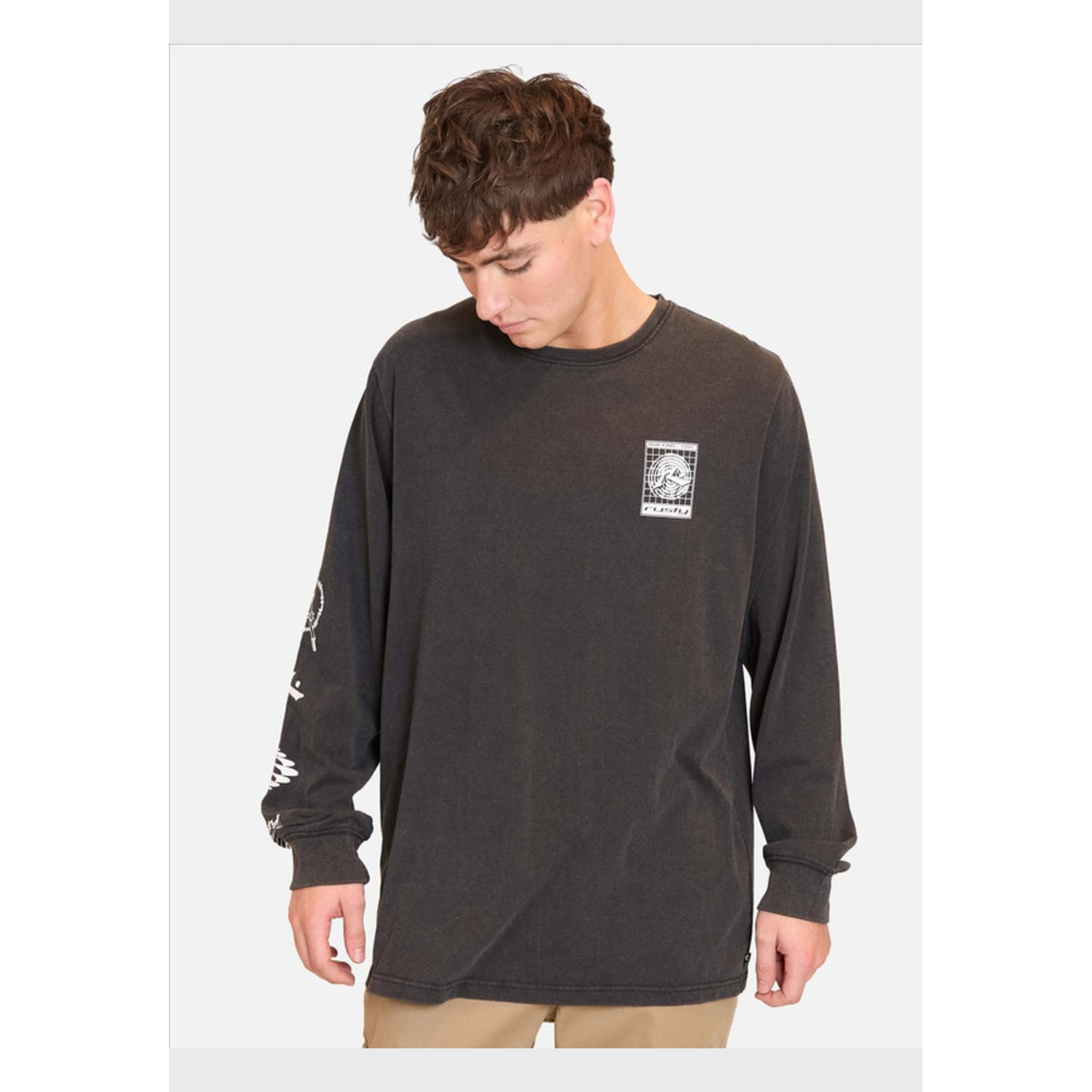 Polera rusty manga larga sale