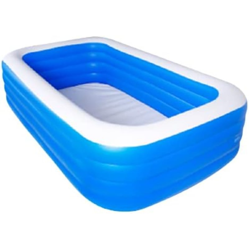 Piscina Familiare 229x218x79 Cm Con Poltrona Integrata - Capacità 590L Per Bambini 3+