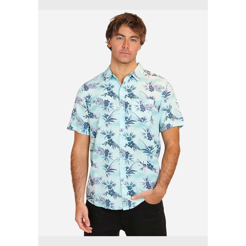 Camisa multicolor hombre best sale