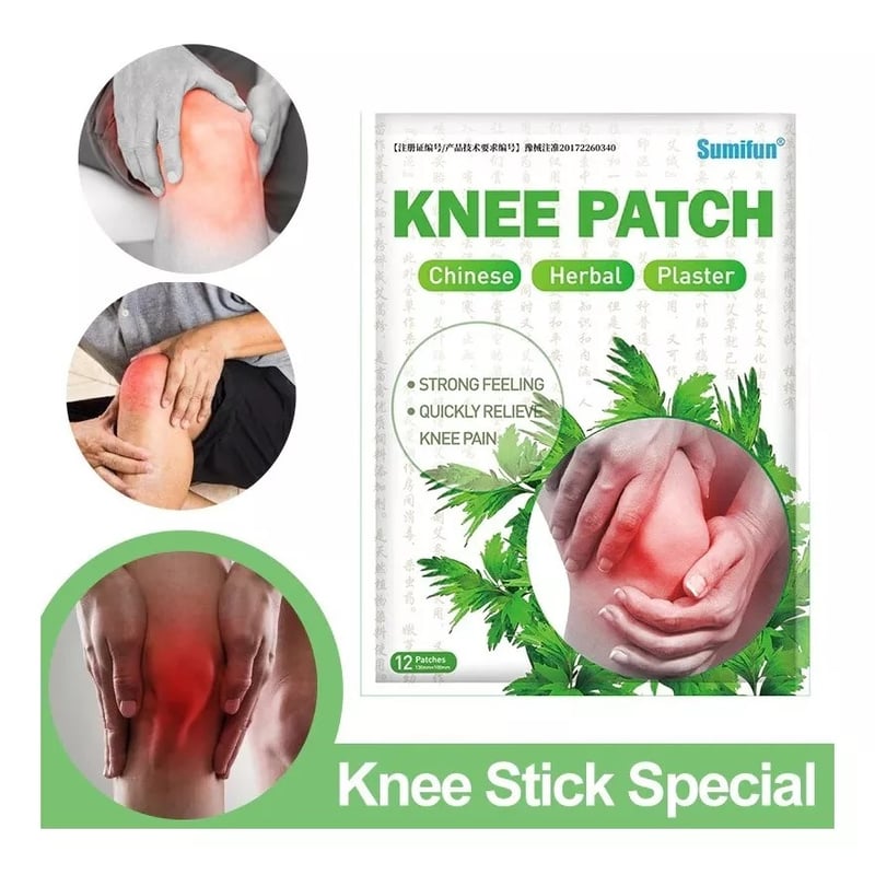 12 Parches Para Aliviar Calmar El Dolor De Rodilla De Ajenjo | Cuotas