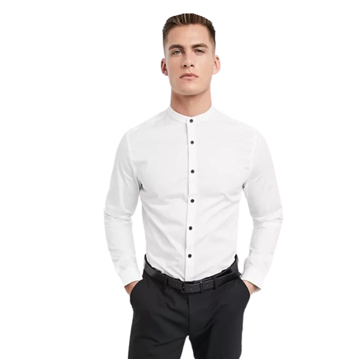 Camisa blanca con diseño shop