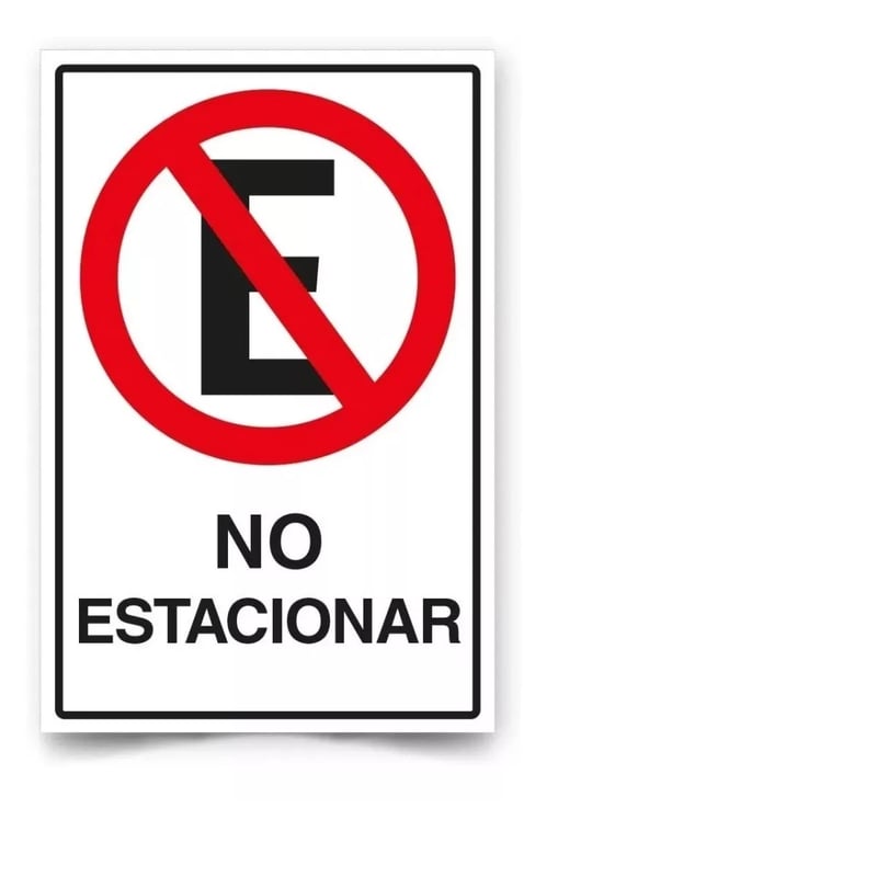 GENERICO Trovicel Señalética No Estacionar 30x20cm | falabella.com