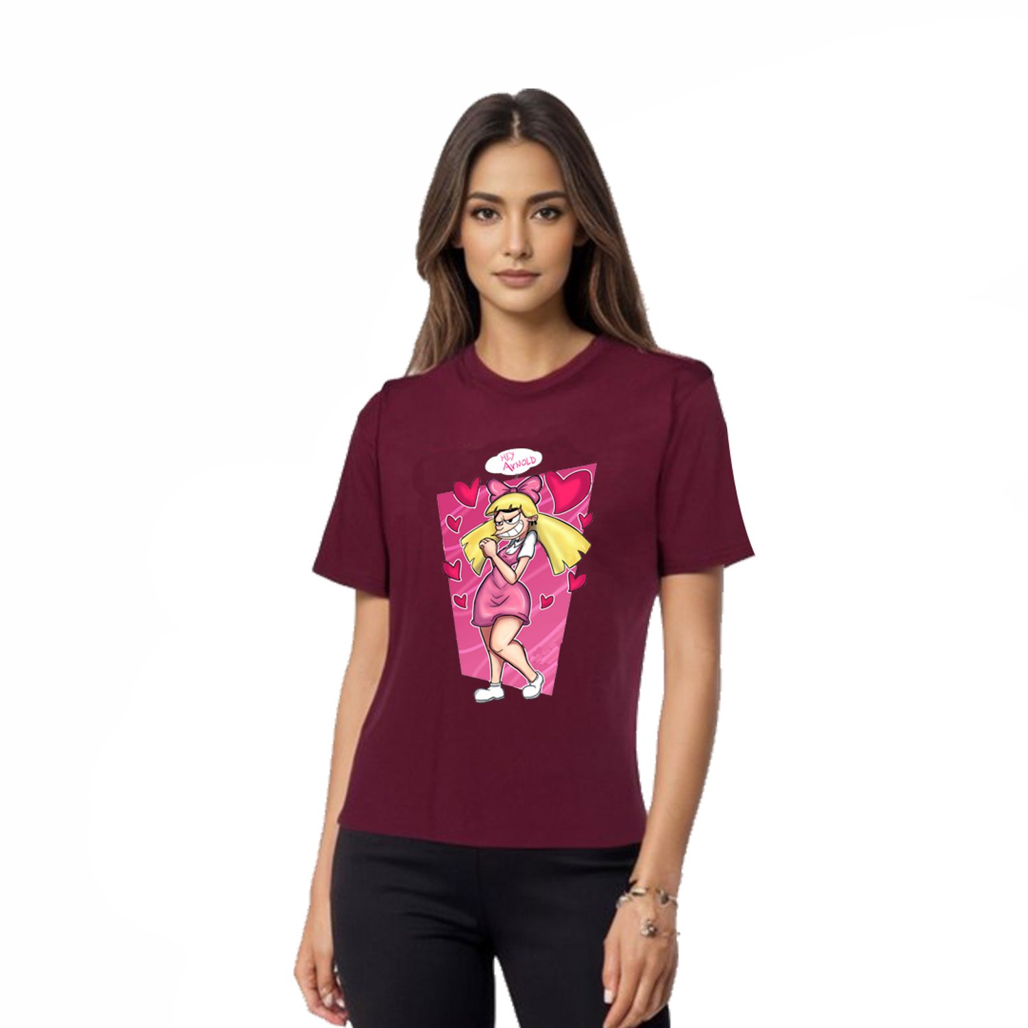 Polera Helga Pataki Modelo Manga corta