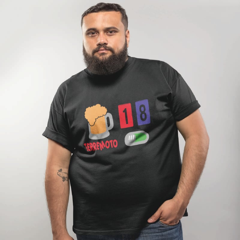 GENERICO - POLERAS HOMBRES FIESTAS PATRIAS TERREMOTO