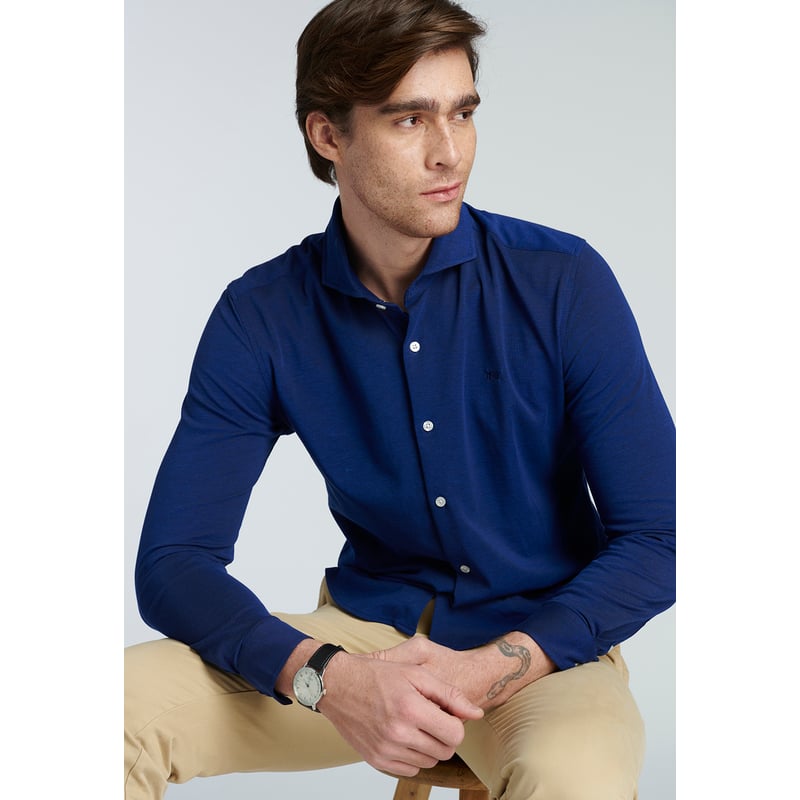 Camisa Manchest Azul New Man