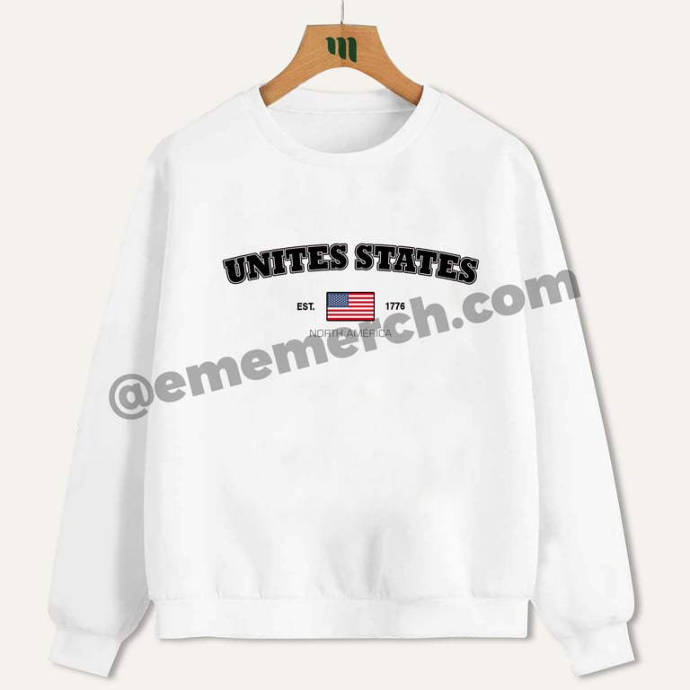 GENERICO Eme Merch Polerón USA Est. 1776 | falabella.com