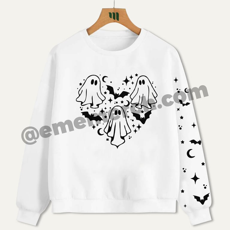 GENERICO Eme merch poleron Haunted Heart | falabella.com