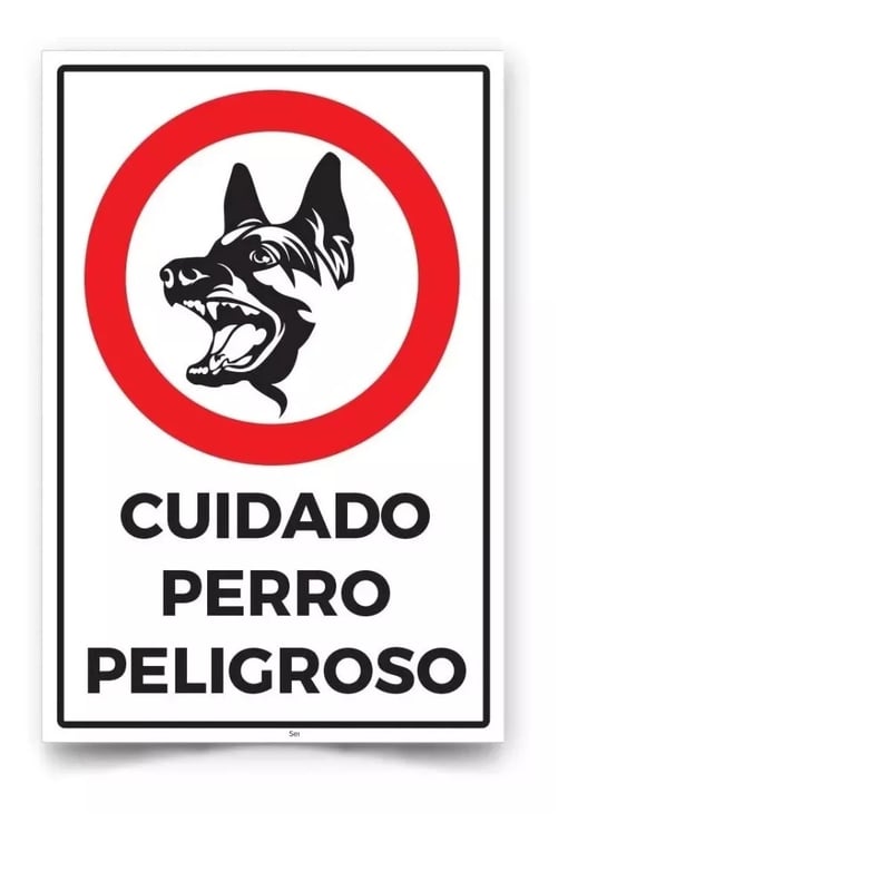Letrero De Metal Para Cuidado De Perros, Señal ... - AliExprs