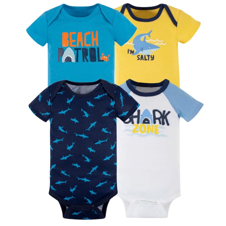 Muselinas Bebe Algodon 120x120 Babidu Body Bebu00e9 Manga Corta