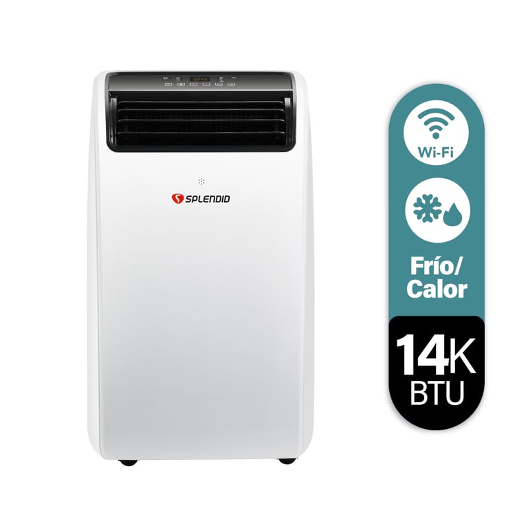 SPLENDID Aire acondicionado portátil 14000 BTU Wi Fi Splendid ...