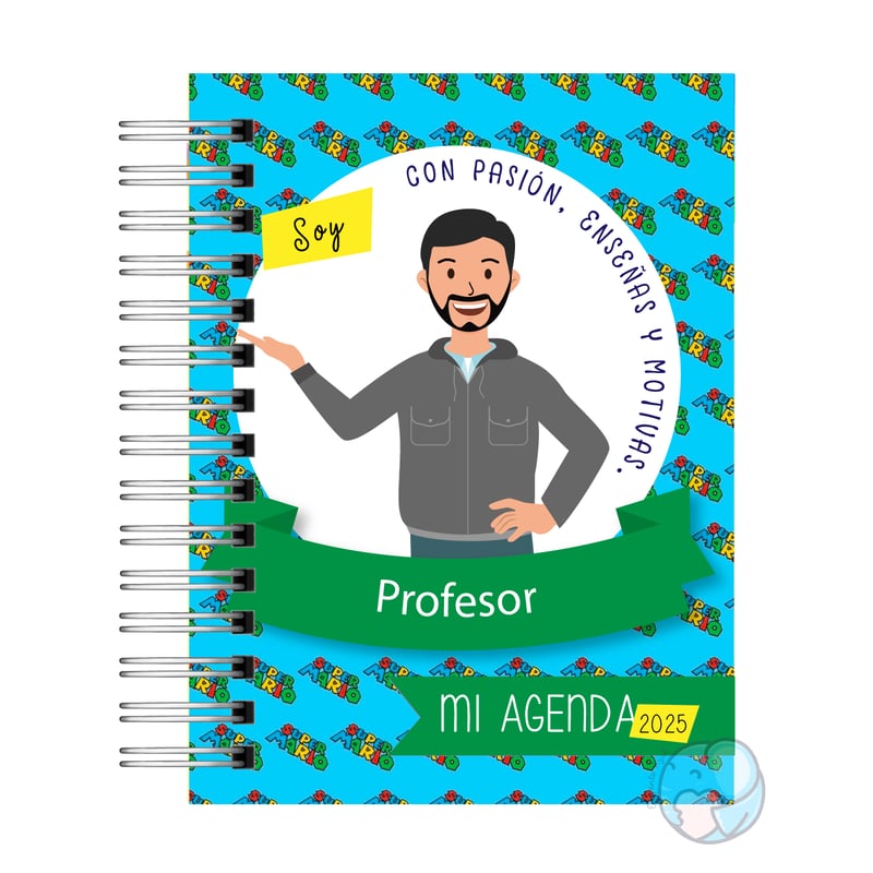 ELEFANTE AZULL - Agenda Profesor 2025