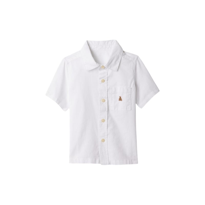 Camiseta manga corta blanca niño on sale