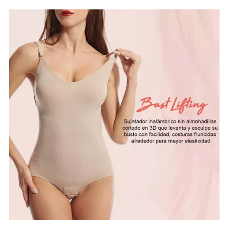 Modelador Alto Invisible Bralette Faja Tipo Body Moldeadora Sexy