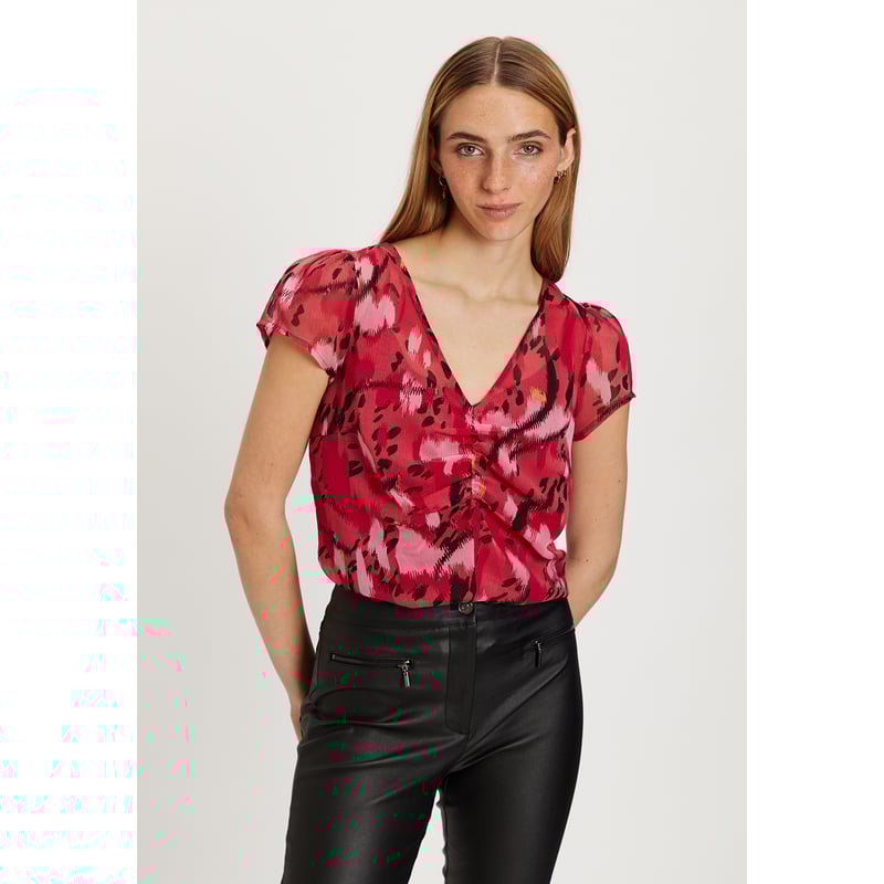 IO Blusa Fantasia coral iO falabella