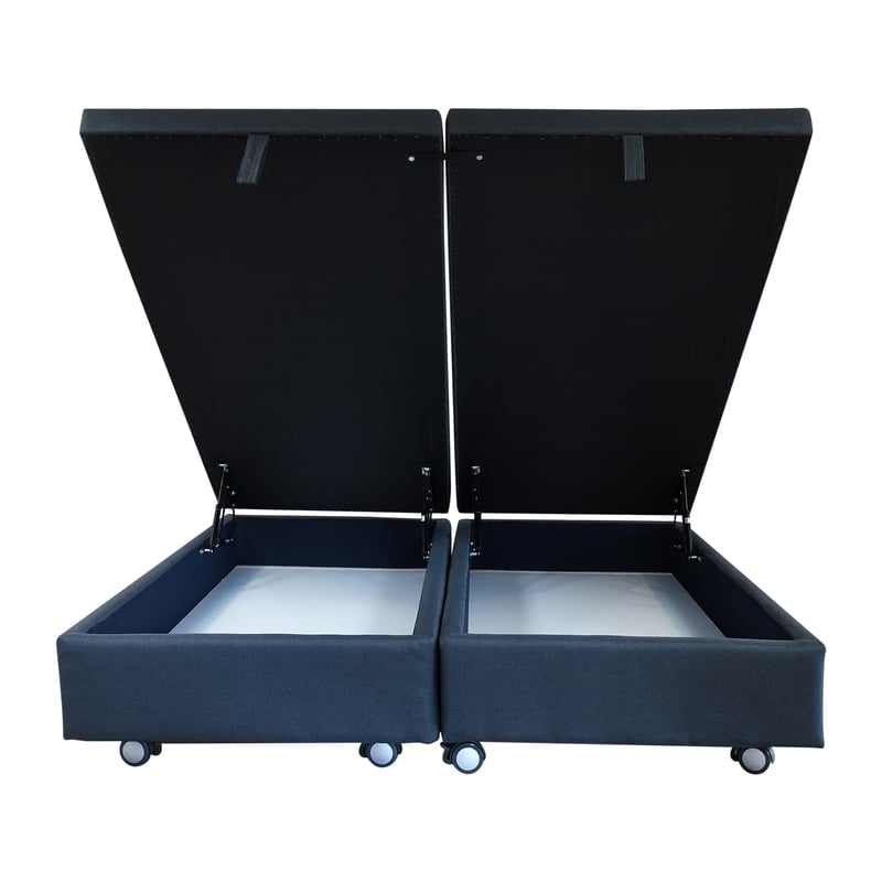 BLOCCARE Base De Cama Baul Super King con rueda Logo | falabella.com