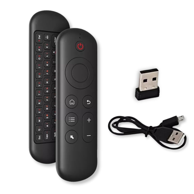 Air Mouse Control Remoto Smart Tv Recargable Usb Bluetooth