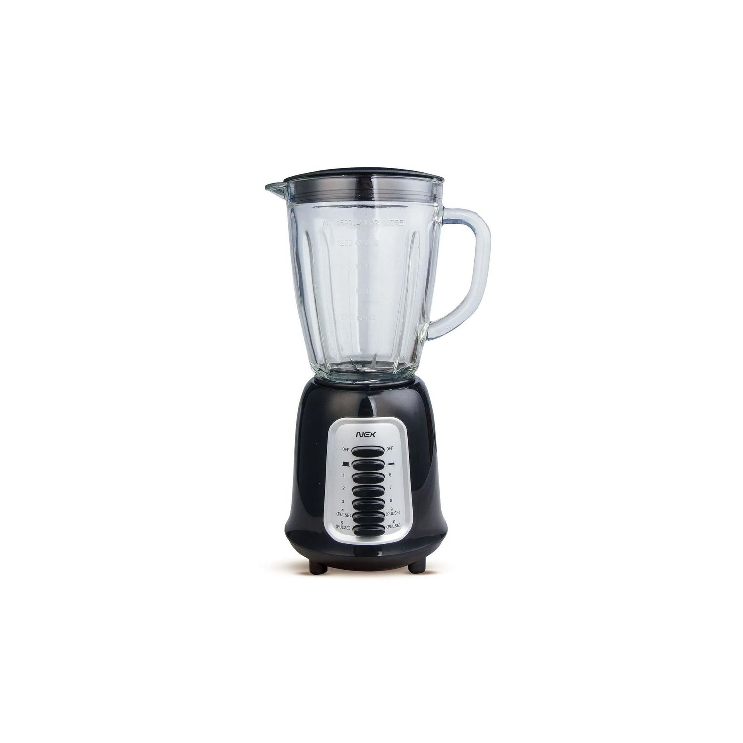 NEX LICUADORA 1.5 LITROS BGJ1510 NEGRO NEX falabella