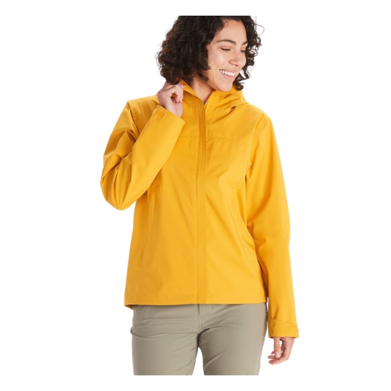 MARMOT Chaqueta Mujer Impermeable Precip Eco Pro Amarillo Marmot falabella