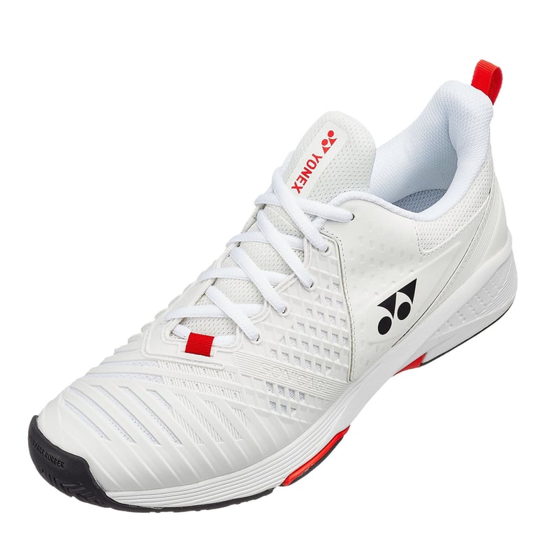 YONEX Zapatilla Tenis Yonex Sonicage 3 Blanco/Rojo
