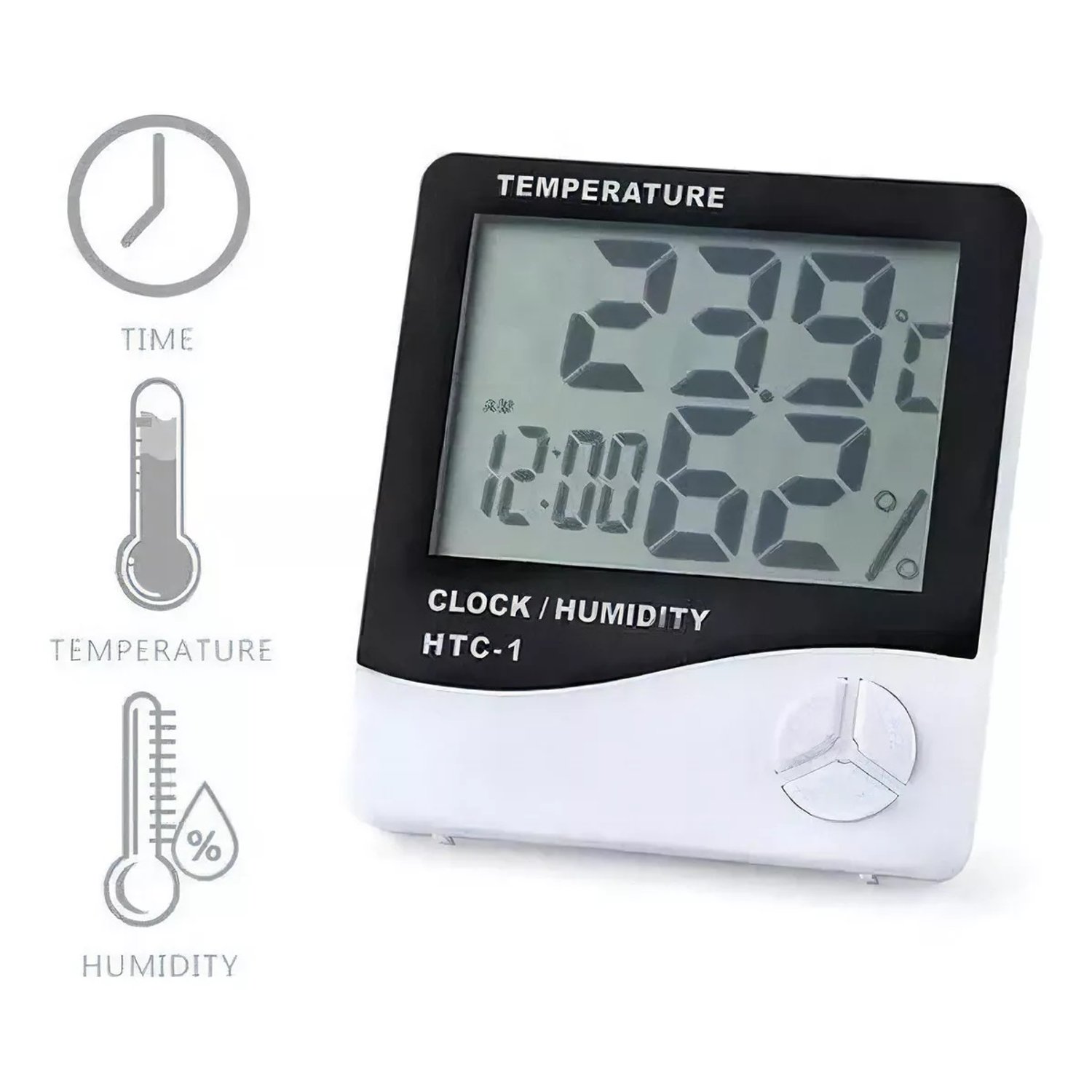 Termometro reloj digital shop
