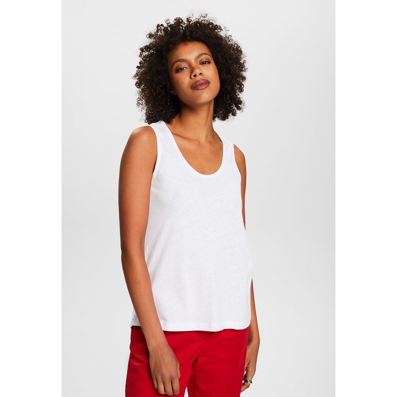 ESPRIT Polera de Tirantes con Cuello Redondo Mujer Esprit ESPRIT falabella