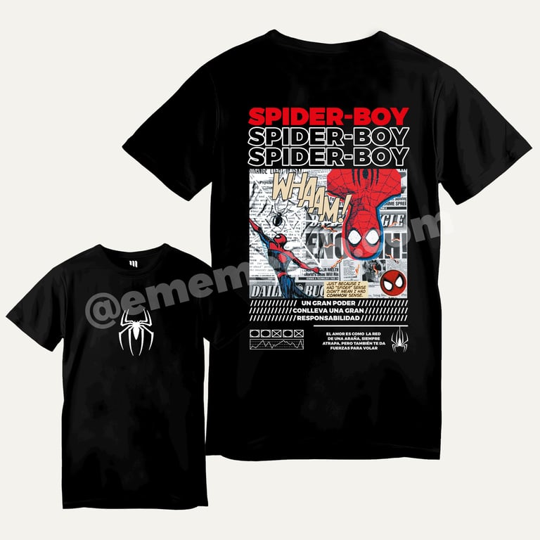 GENERICO Polera Spider-Boy Eme merch | falabella.com