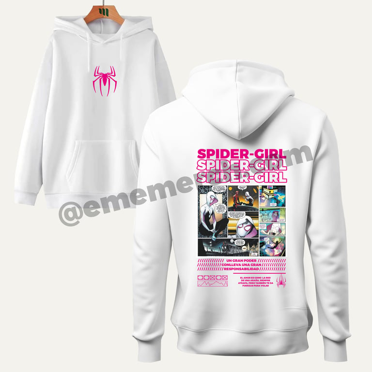 GENERICO Poleron Spider-gril Eme merch | falabella.com