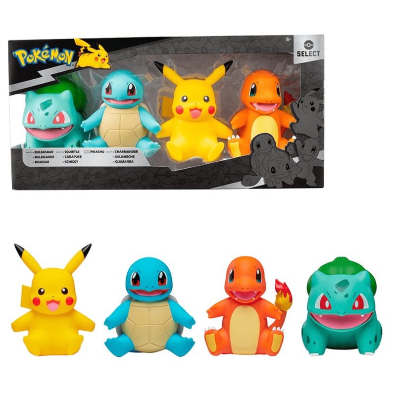 POKEMON Pokemon Select Pack De 4 Figuras De 10 Cm. falabella
