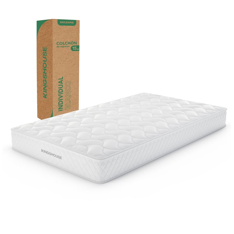 Cubrecolchón Aloe Vera HD Hipoalergénico - Tamaño 1 Plaza Y Media (110-130x200 Cm), Fabricado En Italia