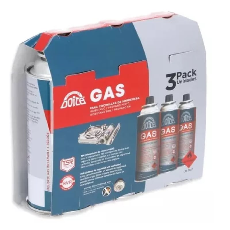 SOUK ONE Campingkooktoestel, Premium Gasfornuis, Outdoor, Met Draagtas Campingkoffer Incl 4 X Gas 227 G 1324604384