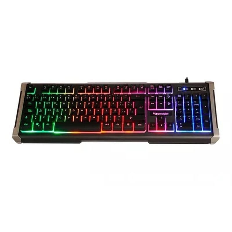 TECMASTER Teclado Gamer Iluminado Rgb Vulcano Tecmaster | falabella.com