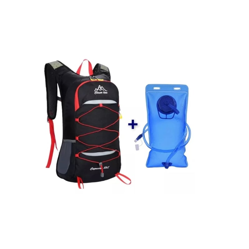 GENERICO Mochila Hidratacion Outdoor Trekking Running Bolsa De Agua falabella