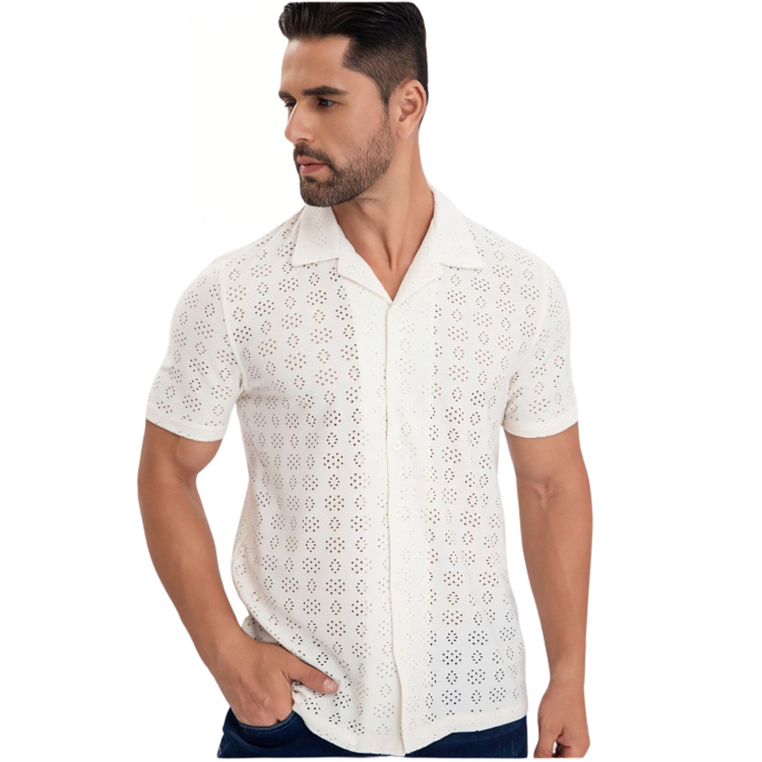 Camisa malla hombre on sale