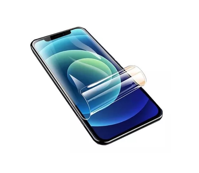 Ulefone Note 16 Pro 4PCS Pellicola Idrogel A Copertura Totale Per IPhone 16 Pro Max 16E Plus Protezione Schermo Per IPhone 15 11 14 Pro Max 12 13 Mini Pellicola Morbida Cover Trasparente IPhone 15 - Foto 12