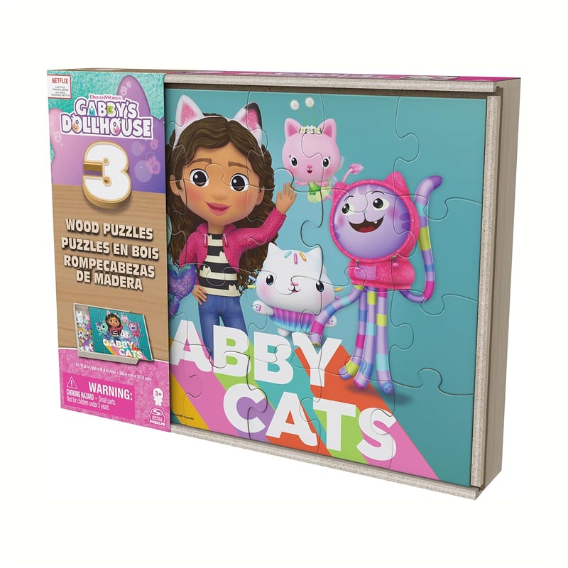 Rompecabezas 3 en 1 Caja Madera - Gabby’s Dollhouse | Sodimac - Falabella