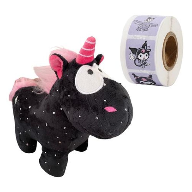 Peluche unicornio negro online