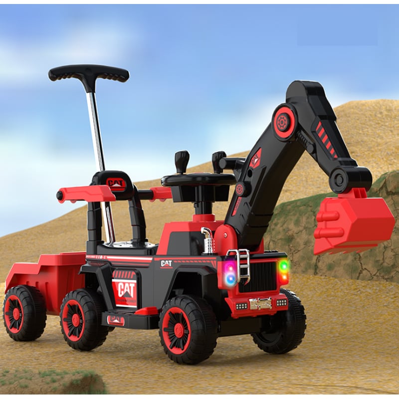 Carro excavadora para niños hotsell