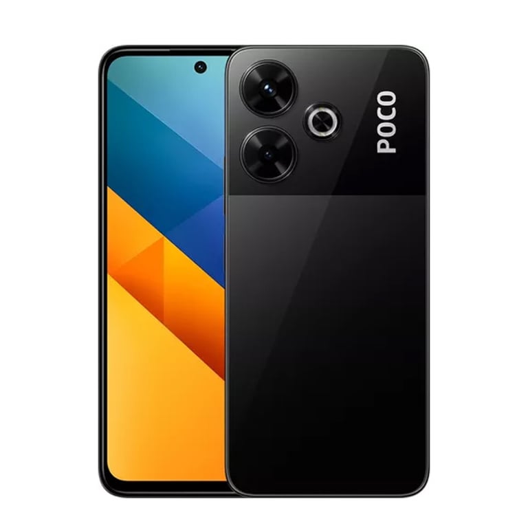Xiaomi Poco M6 Smartphone Neuf - 128GB, 6GB RAM, Double SIM, 4G LTE, Version Europe Argenté