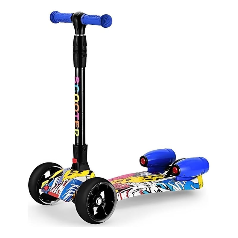 GENERICO Scooter Infantil Bluetooth con Humo y Luces LED falabella