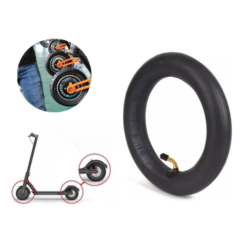 Neumáticos Sólidos 10x2.125 Para Scooter Eléctrico, Anti-pinchazos, Goma, Repuesto