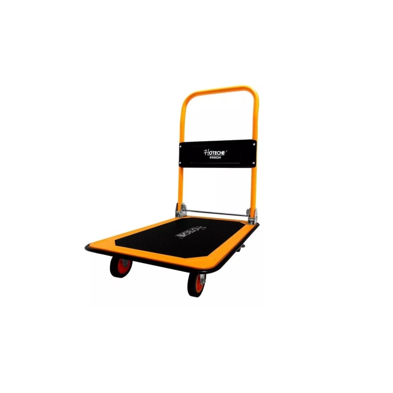Carro De Transporte Plegable Con 4 Ruedas - Capacidad 150 Kg O 300 Kg, Superficie Antideslizante