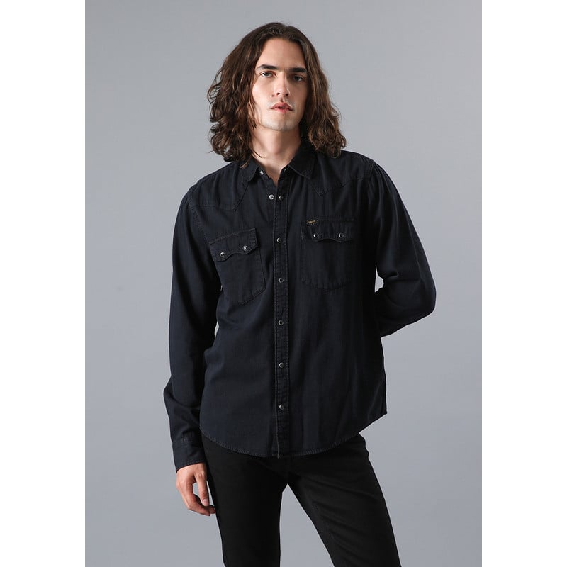 Jean Wrangler Chemise Jean Western Homme Abbinamenti Camicia Denim Shirt Camicia Jeans E Maglioncino Uomo Lee