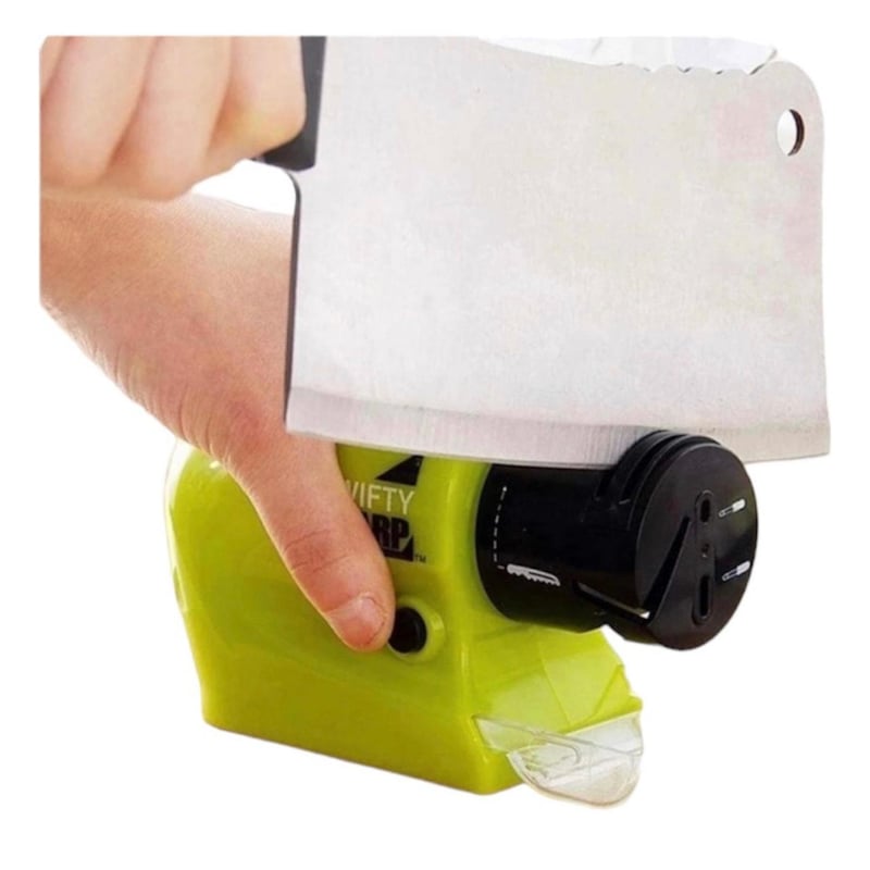 GENERICO - Afilador De Cuchillos Eléctrico Automático A Pilas