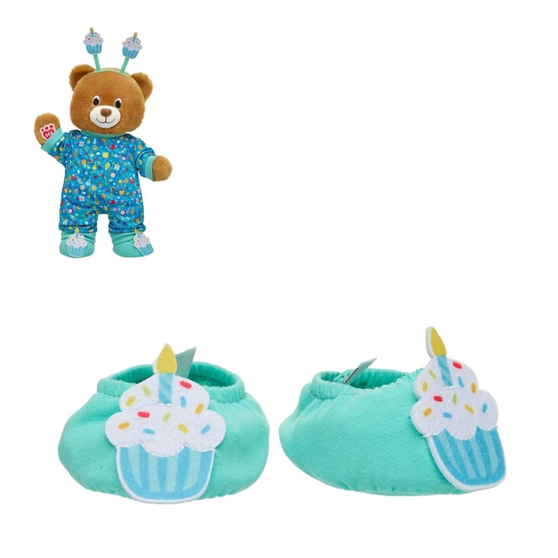 BUILD A BEAR - PANTUFLAS CUPCAKE BUILD-A-BEAR