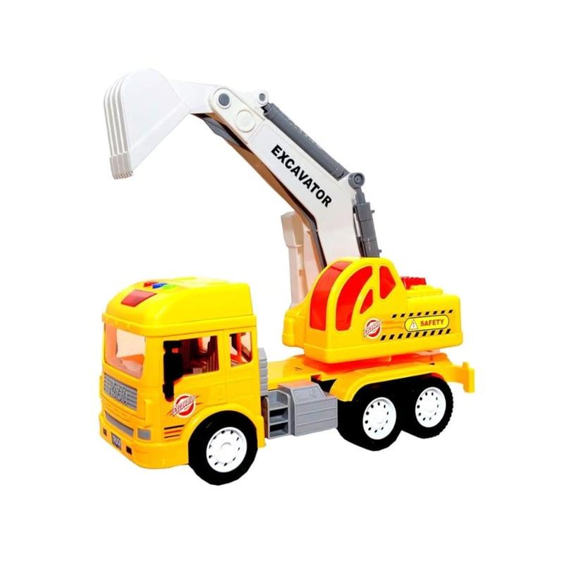 Camion Juguete Excavadora Construccion Niños Infantil | - Falabella