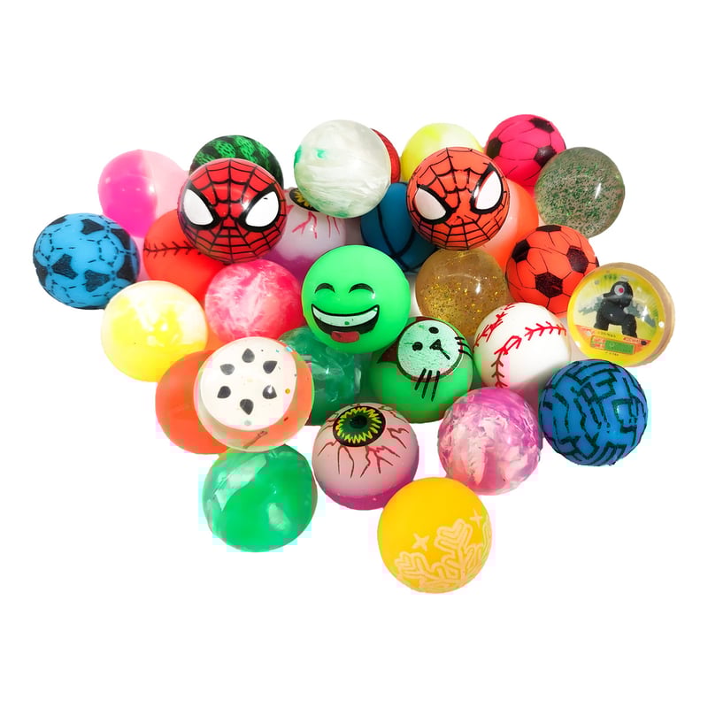 GENERICO Pack de 100 Pelotas Saltarinas para Diversion Infantil falabella