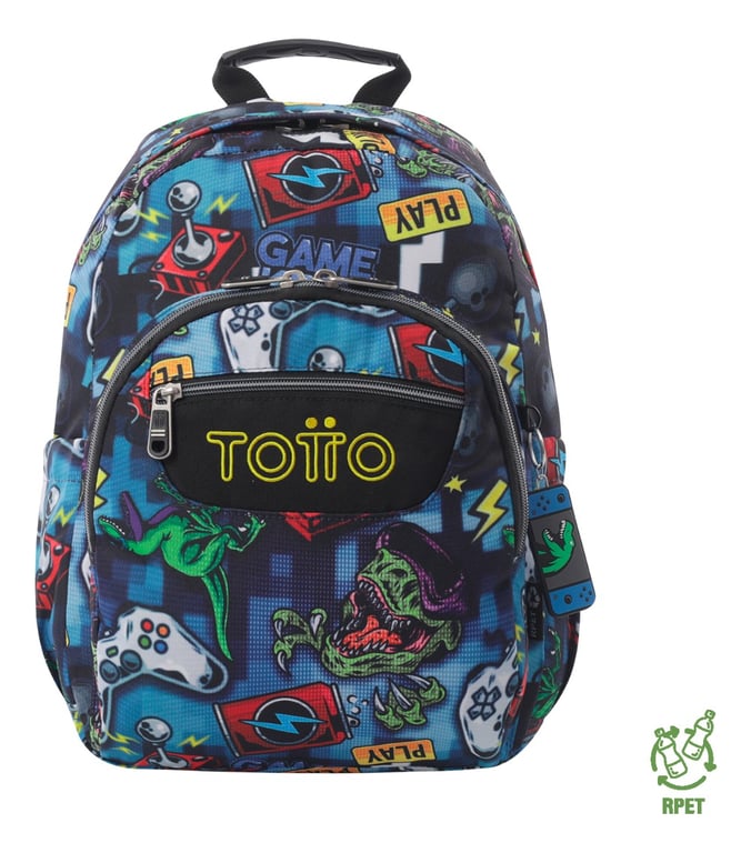 TOTTO Mochila Totto Impermeable Urbana Escolar Juvenil Hombre Rpet 