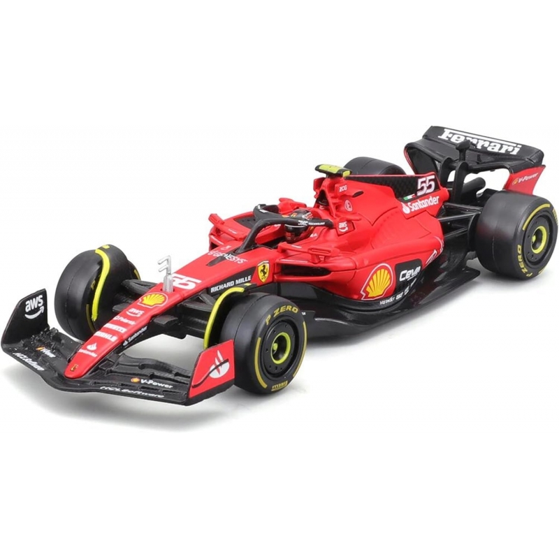 1:43 SFR Ferrari Team Race Car (2023) w/Driver